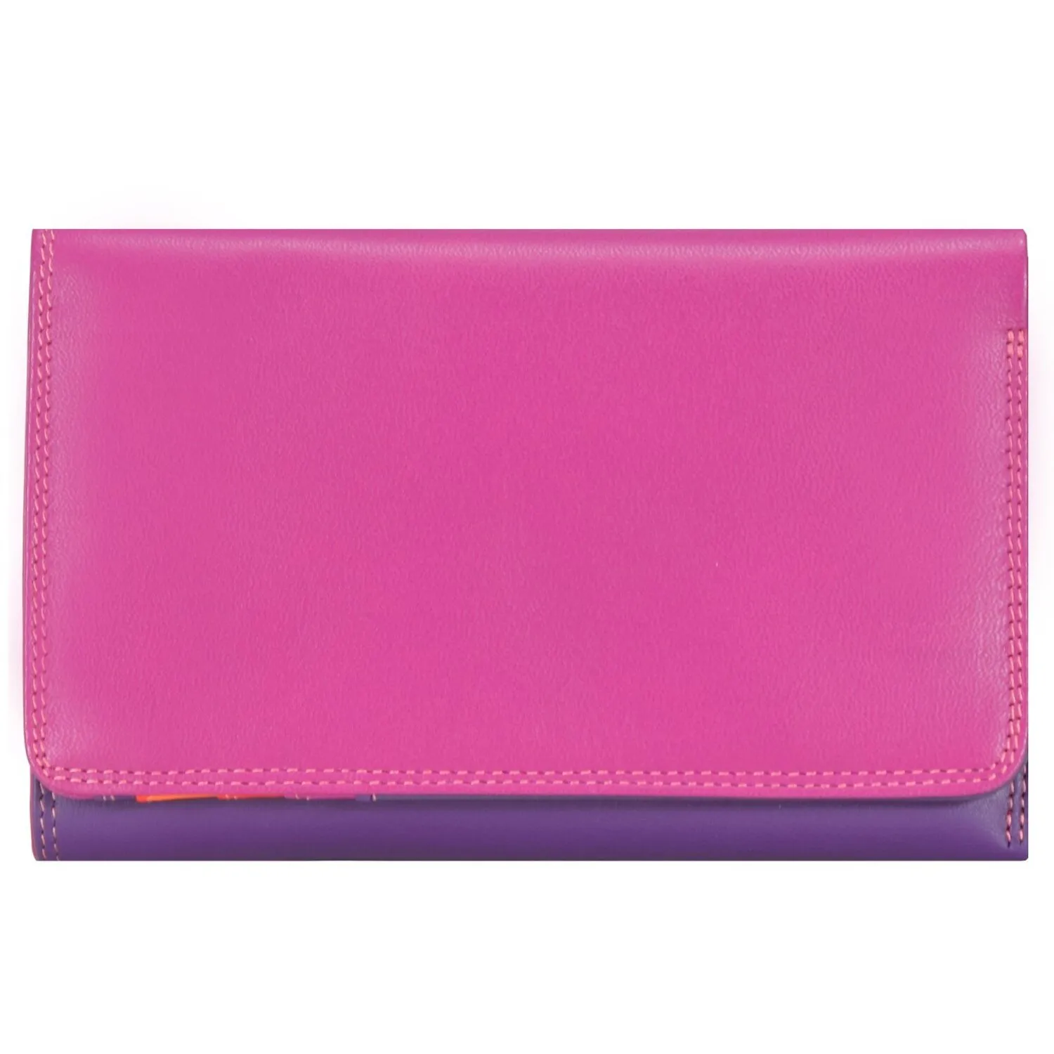Mywalit Portafoglio trifoglio medio I in pelle 14 cm