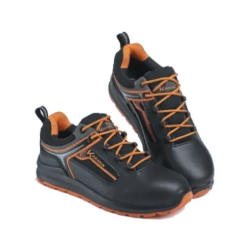 SCARPE ANTINFORTUNISTICHE KARAMA K5 BASSA NERO/ARANCIO S3 SRC 45